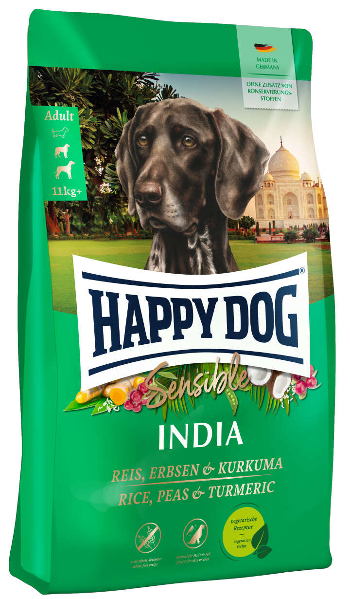 HAPPY DOG Hunde-Trockenfutter Sensible India HAPPY DOG Hunde-Trockenfutter Sensible India
